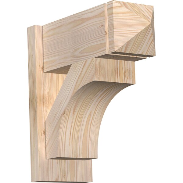 Ekena Millwork Westlake Smooth Arts and Crafts Outlooker, Douglas Fir, 7 1/2"W x 18"D x 18"H OUT08X18X18WTL03SDF - main